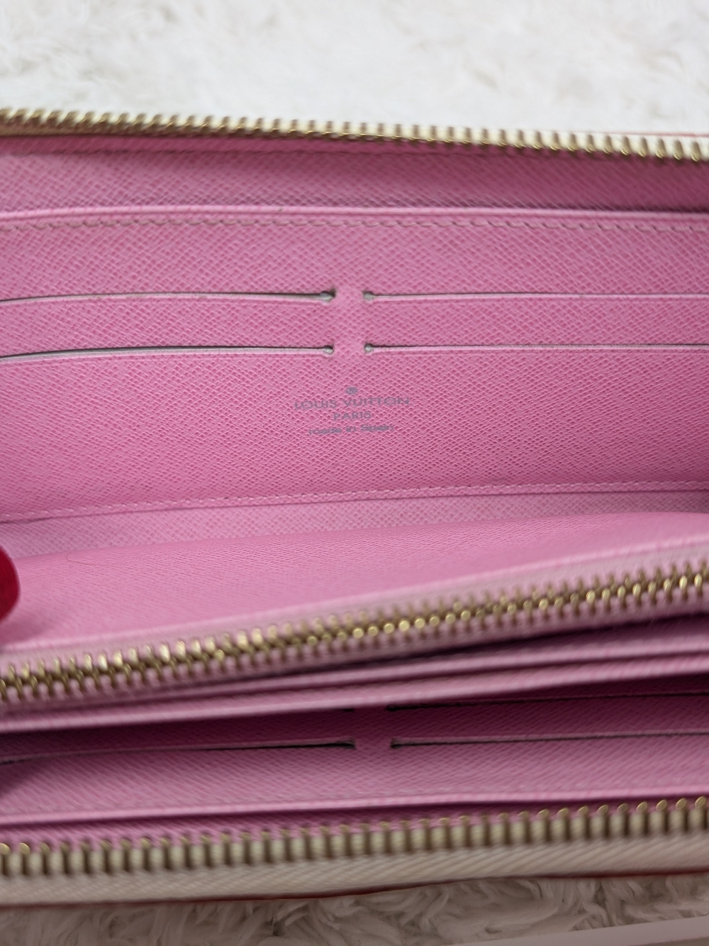 Louis Vuitton Murakami White Multicolor Monogram Zip Wallet - Picture 7 of 14